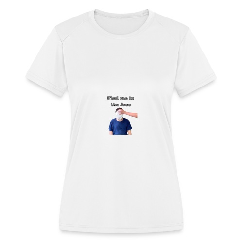 Pied Me To The Face - Women's Moisture Wicking Performance T-Shirt