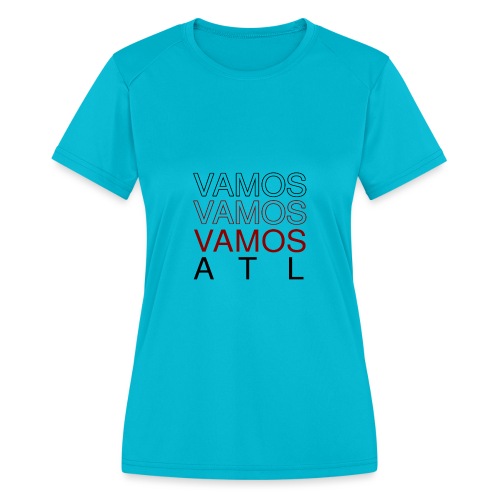 Vamos, Vamos ATL - Women's Moisture Wicking Performance T-Shirt