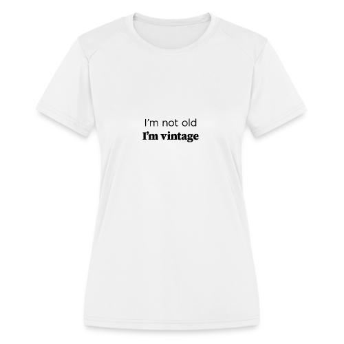 I'm Vintage Retro HL7 - Women's Moisture Wicking Performance T-Shirt
