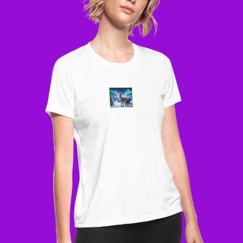 Rudolph the red nosed reindeer - Women's Moisture Wicking Performance T-Shirt