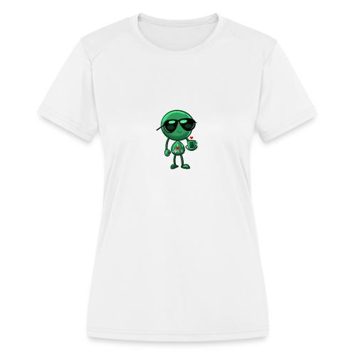 Smoon_I love Mrs S Green - Women's Moisture Wicking Performance T-Shirt