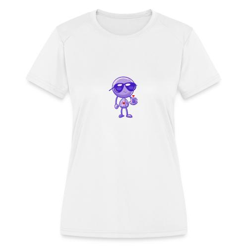 Smoon_I love Mrs S Purple - Women's Moisture Wicking Performance T-Shirt