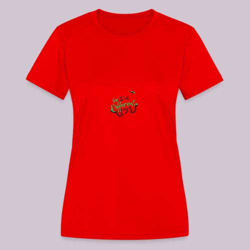 I m different - Women's Moisture Wicking Performance T-Shirt