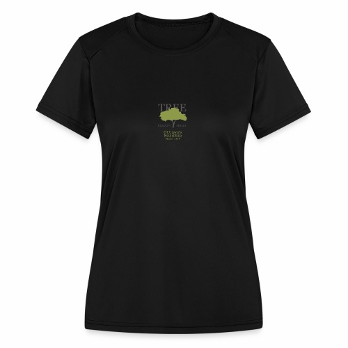 Tree Reading Swag - Women's Moisture Wicking Performance T-Shirt