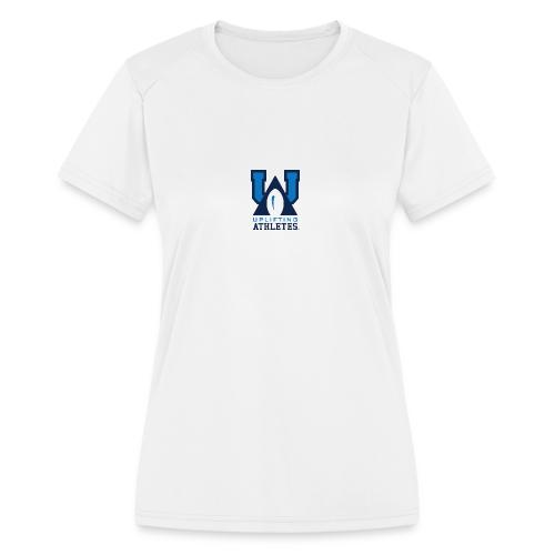 Uplifting Athletes Full Color Logo - Women's Moisture Wicking Performance T-Shirt