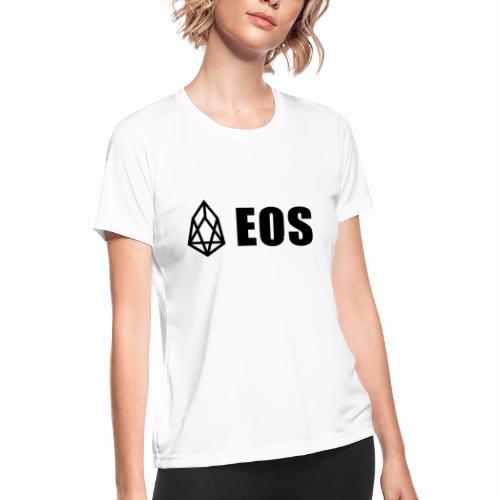 TSHIRT EOS WHITE LOGO - Women's Moisture Wicking Performance T-Shirt