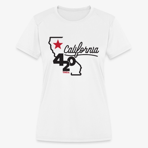 California 420 - Women's Moisture Wicking Performance T-Shirt