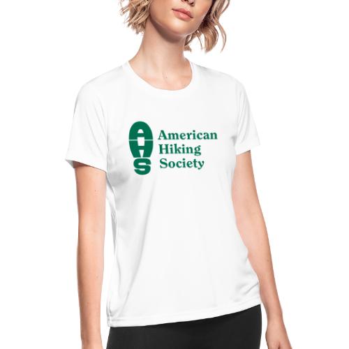 AHS logo green - Women's Moisture Wicking Performance T-Shirt