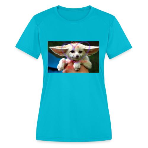 baby fox - Women's Moisture Wicking Performance T-Shirt