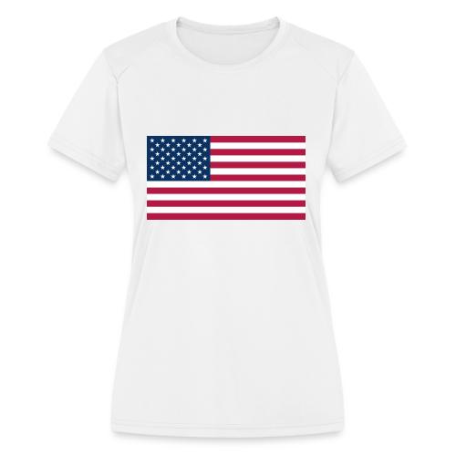 United States - Women's Moisture Wicking Performance T-Shirt