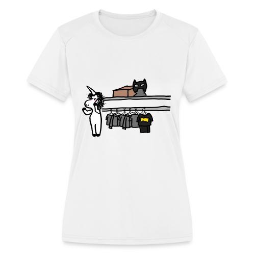 Phonecall unicorn - Women's Moisture Wicking Performance T-Shirt
