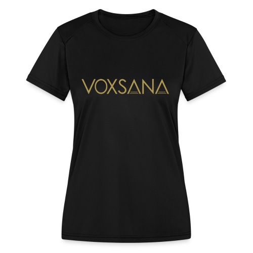 Voxsana Logo Official - Women's Moisture Wicking Performance T-Shirt