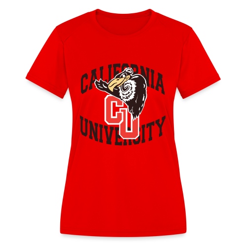 California University Merch - Women's Moisture Wicking Performance T-Shirt