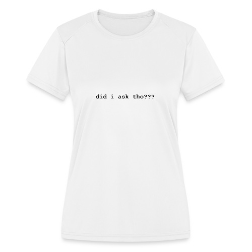didiask - Women's Moisture Wicking Performance T-Shirt