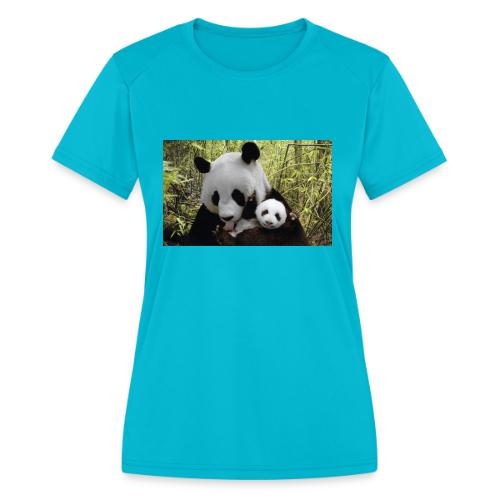 panda - Women's Moisture Wicking Performance T-Shirt