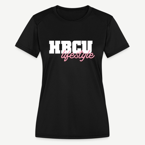 HBCU Lifestyle Script - Women's Moisture Wicking Performance T-Shirt