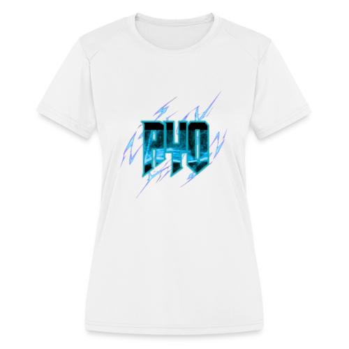 Ayo's Light Blue - Women's Moisture Wicking Performance T-Shirt