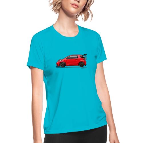 Toyota Scion iQ Track - Women's Moisture Wicking Performance T-Shirt