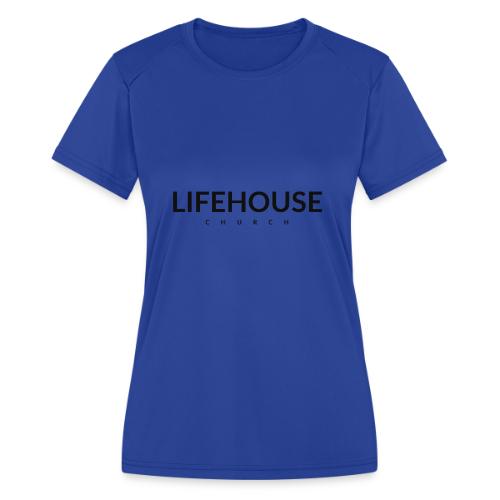 Lifehouse Logo - Women's Moisture Wicking Performance T-Shirt
