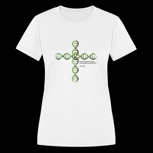 DNA Cross - Women's Moisture Wicking Performance T-Shirt