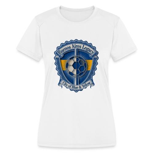 Buenos Aires Legacy T Shirt, Soccer City Pride Gif - Women's Moisture Wicking Performance T-Shirt