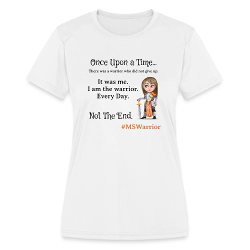 MS Warrior Woman - Women's Moisture Wicking Performance T-Shirt