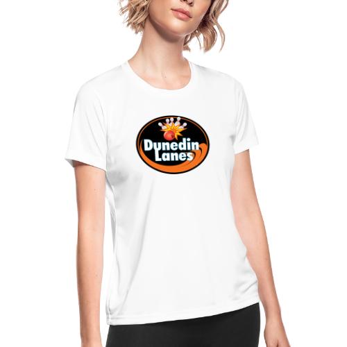 Dunedin Lanes Logo Merchandise - Women's Moisture Wicking Performance T-Shirt