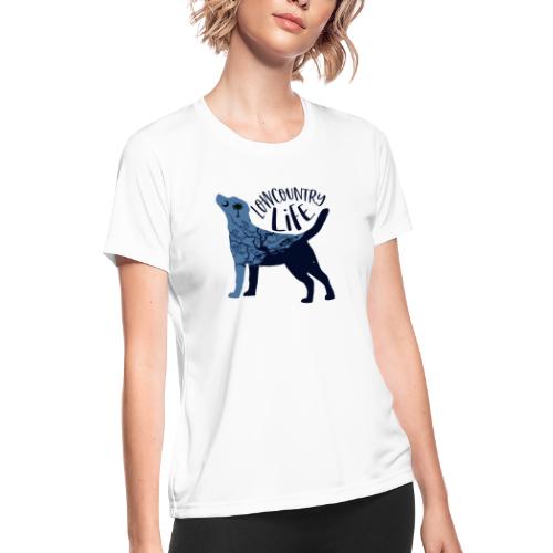 Coastal Dogs, Labs - Women's Moisture Wicking Performance T-Shirt