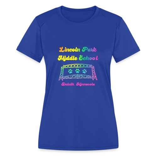 Wildcat Bridge Pride - Women's Moisture Wicking Performance T-Shirt