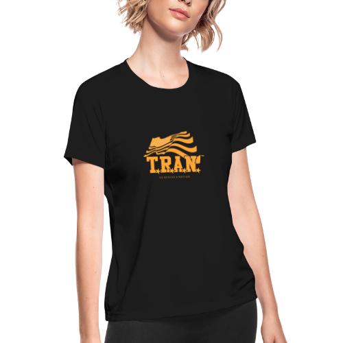 TRAN Gold Club - Women's Moisture Wicking Performance T-Shirt