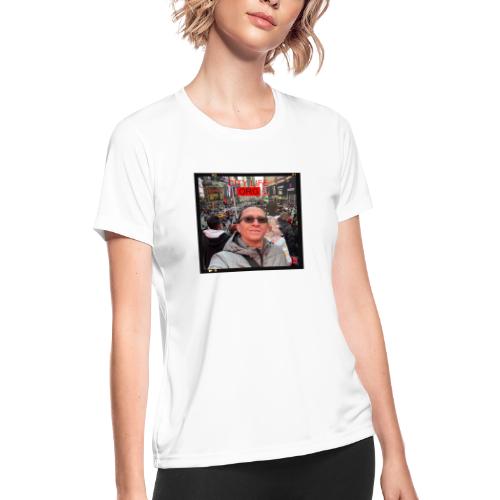 City Life Org Manhattan ft Jean - Women's Moisture Wicking Performance T-Shirt