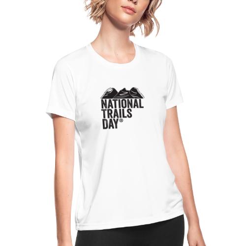 National Trails Day - Women's Moisture Wicking Performance T-Shirt