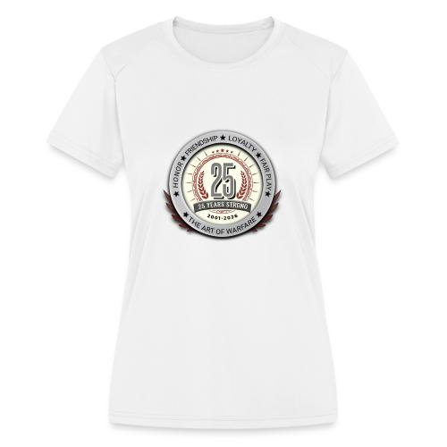 25 Years Strong - Women's Moisture Wicking Performance T-Shirt