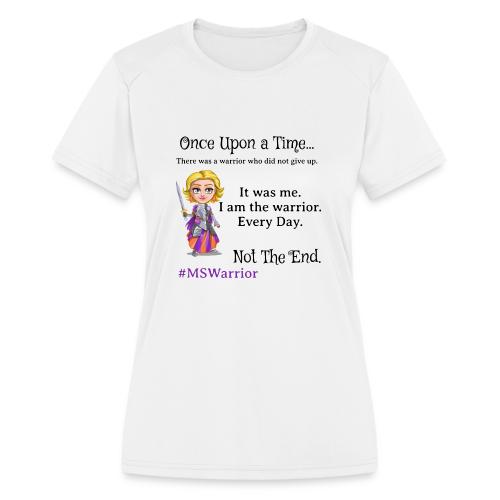MS Warrior Woman - Women's Moisture Wicking Performance T-Shirt