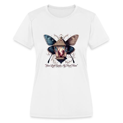 Guiding Light Eternal Flame Lantern Romance Gifts - Women's Moisture Wicking Performance T-Shirt