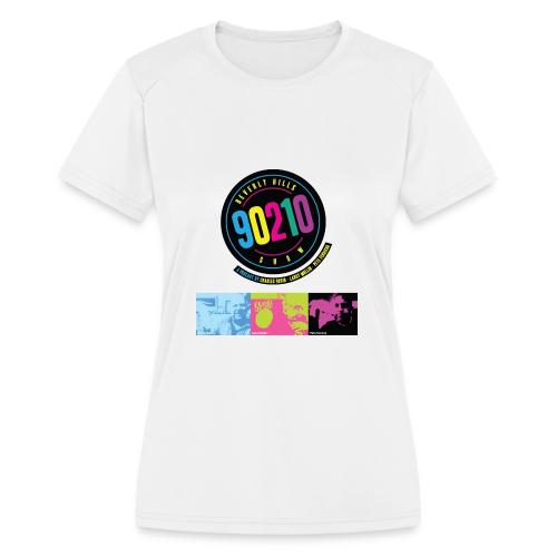 Zoom slide Shirt 90210 01 - Women's Moisture Wicking Performance T-Shirt
