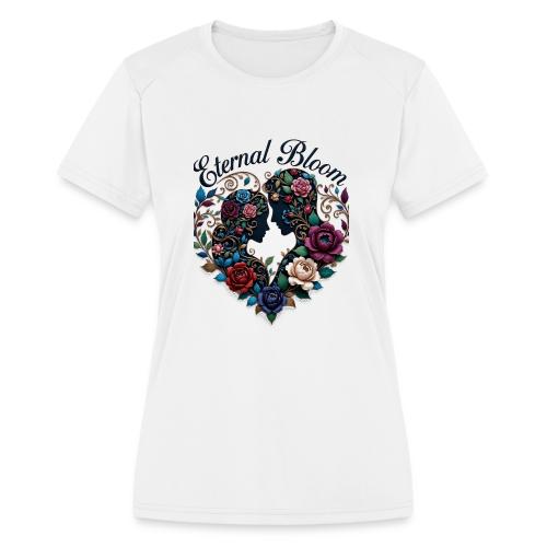 Eternal Bloom Embrace T-Shirt - Women's Moisture Wicking Performance T-Shirt