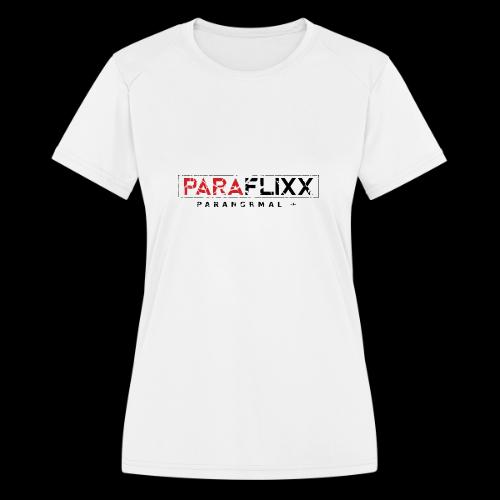 PARAFlixx Black Grunge - Women's Moisture Wicking Performance T-Shirt