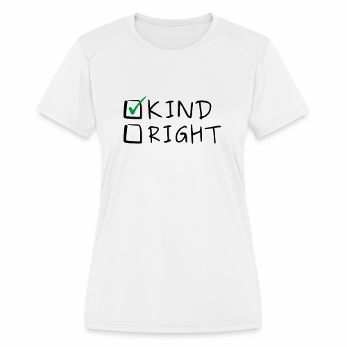 Choose Kind Anti-Bullying - Women's Moisture Wicking Performance T-Shirt