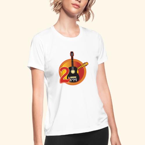 2PM logo Style - Women's Moisture Wicking Performance T-Shirt
