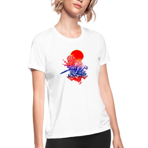 PREDATOR WOLF - Women's Moisture Wicking Performance T-Shirt