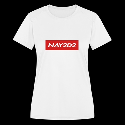 Nay2D2 Logo - Women's Moisture Wicking Performance T-Shirt