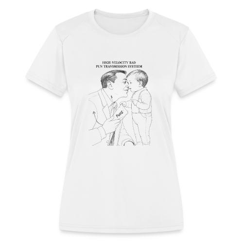 Dad Joke Blueprint T-Shirt - Women's Moisture Wicking Performance T-Shirt