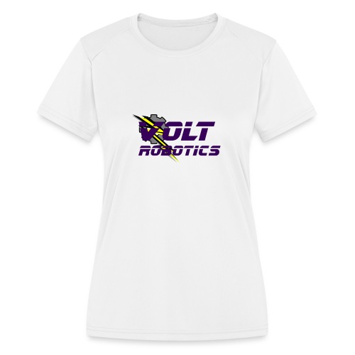 VOLT Robotics Purple Logo - Women's Moisture Wicking Performance T-Shirt
