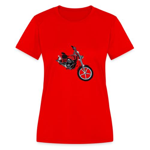 Motorcycle red - Women's Moisture Wicking Performance T-Shirt