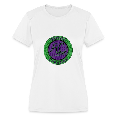 Reptile Creation Logo - Women's Moisture Wicking Performance T-Shirt