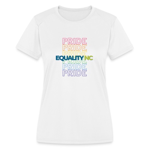 Pride in Equality June 2022 Shirt Design 1 2 - Women's Moisture Wicking Performance T-Shirt