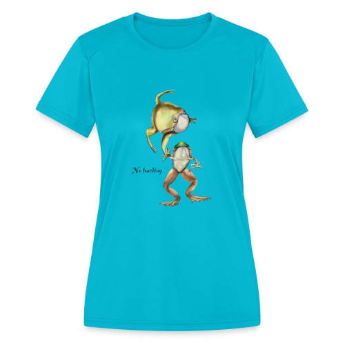 Two frogs - Women's Moisture Wicking Performance T-Shirt