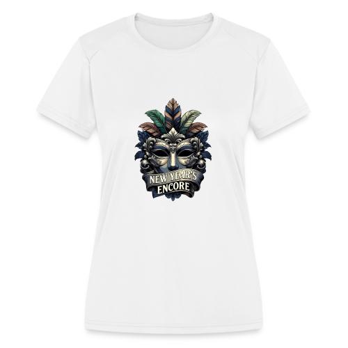 Masquerade Mask T-Shirt - Women's Moisture Wicking Performance T-Shirt