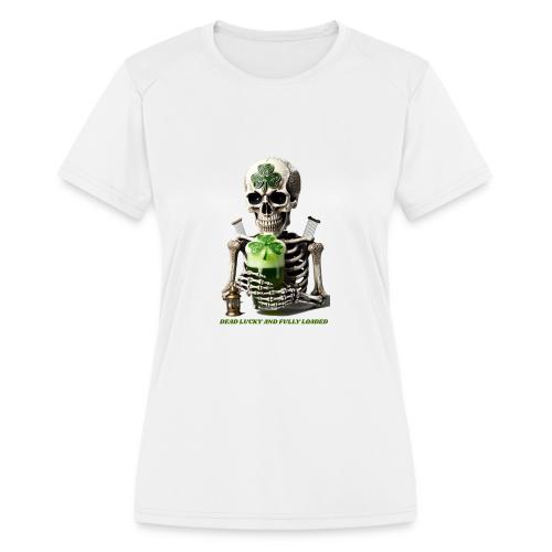 Eternal Stout Skeleton Graphic Tee - Women's Moisture Wicking Performance T-Shirt
